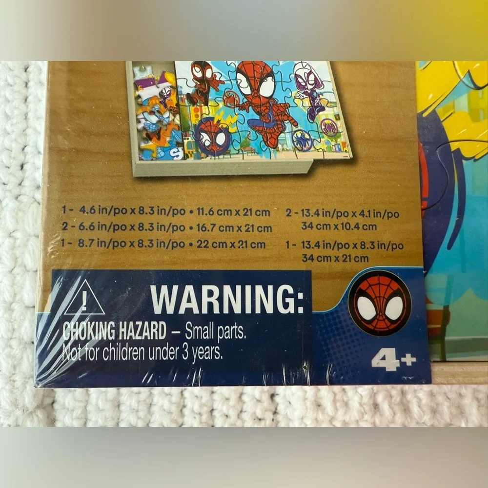 Marvel Spidey and His Amazing Friends Wood Puzzles